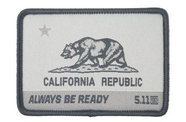 Image of 5.11 Tactical California State Bear Patch - Unisex, Double Tap, 1 SZ, 81071-026-1 SZ
