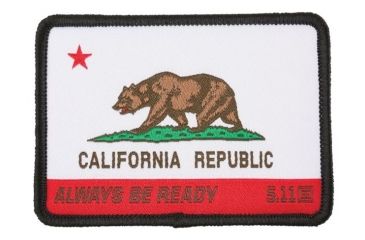 Image of 5.11 Tactical California State Bear Patch - Unisex, Multi, 1 SZ, 81071-999-1 SZ