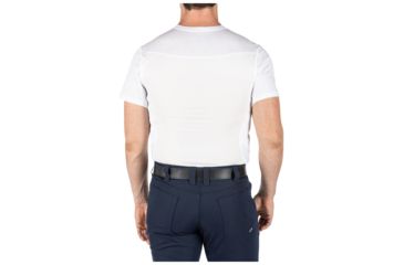 Image of 5.11 Tactical CAMS S/S Baselayer - Mens, White, L, 41222ABR-010-L