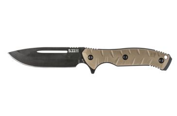 Image of 5.11 Tactical CFK 3.5 Fixed Knive w/ Nylon Handle, Kangaroo, 51152-134-1 SZ