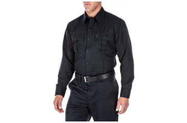 Image of 5.11 Tactical Cl A Fast-tac Twill L/s, Midnight Navy, 72510ABR-750-M-R