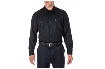 Image of 5.11 Tactical Cl A Fast-tac Twill L/s, Midnight Navy, 72510ABR-750-M-R
