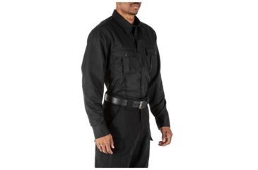 Image of 5.11 Tactical Cl A Fast-Tac Twl Long Sleeve Shirt - Tall - Men's, Black, Large, 72510T-019-L-T