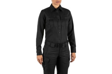 Image of 5.11 Tactical Cl A Fast-Tac Twl Long Sleeve Shirt - Womens, Regular, Black, Large, 62396-019-L-R