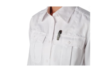 Image of 5.11 Tactical Cl A Fast-Tac Twl Long Sleeve Shirt - Womens, Regular, Uniform White, Extra Small, 62396-992-XS-R