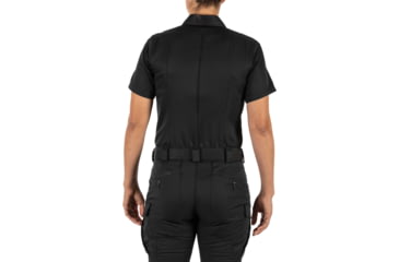 Image of 5.11 Tactical Cl A Fast-Tac Twl Short Sleeve Shirt - Womens, Regular, Black, Large, 61318-019-L-R