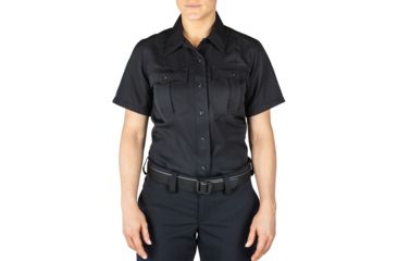 Image of 5.11 Tactical Cl A Fast-Tac Twl Short Sleeve Shirt - Womens, Regular, Midnight Navy, Small, 61318-750-S-R