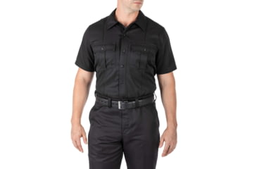 Image of 5.11 Tactical Class A Fast-Tac Twill Short Sleeve Shirt - Men's, Black, MR, 71384-019-M-R