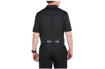 Image of 5.11 Tactical Class A Uniform Short Sleeve Polo - Men's, 2XL, Tall, Black, 41238T-019-2XL-T