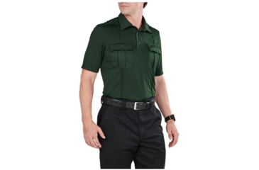 Image of 5.11 Tactical Class A Uniform Short Sleeve Polo - Men's, Large, Tall, LE Green, 41238T-860-L-T