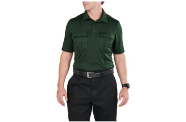 Image of 5.11 Tactical Class A Uniform Short Sleeve Polo - Men's, Large, Tall, LE Green, 41238T-860-L-T