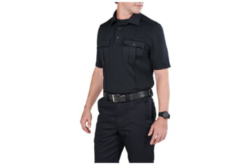 Image of 5.11 Tactical Class A Uniform Short Sleeve Polo - Men's, 2XL, Tall, Midnight Navy, 41238T-750-2XL-T