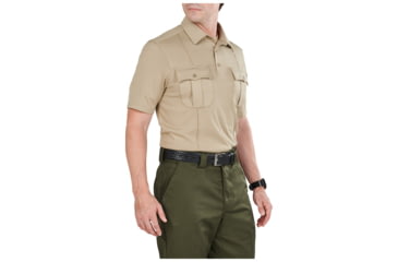 Image of 5.11 Tactical Class A Uniform Short Sleeve Polo - Men's, 5XL, Tall, Silver Tan, 41238T-160-5XL-T