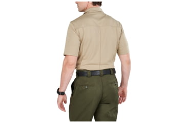 Image of 5.11 Tactical Class A Uniform Short Sleeve Polo - Men's, 5XL, Tall, Silver Tan, 41238T-160-5XL-T