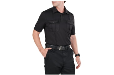 Image of 5.11 Tactical Class A Uniform Short Sleeve Polo - Men's, 3XL, Regular, Black, 41238-019-3XL-R