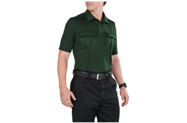 Image of 5.11 Tactical Class A Uniform Short Sleeve Polo - Men's, Extra Small, Regular, LE Green, 41238-860-XS-R
