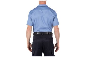 Image of 5.11 Tactical Company Short Sleeve Shirt - Mens, Fire Med Blue, Large 71391-696-L
