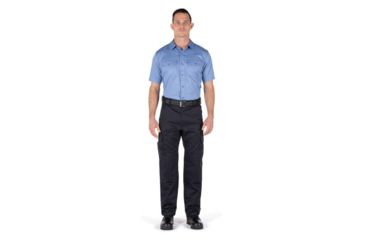 Image of 5.11 Tactical Company Short Sleeve Shirt - Mens, Fire Med Blue, Large 71391-696-L