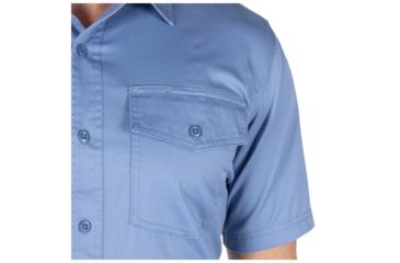 Image of 5.11 Tactical Company Short Sleeve Shirt - Mens, Fire Med Blue, Large 71391-696-L