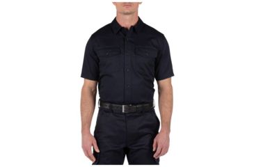 Image of 5.11 Tactical Company Short Sleeve Shirt - Mens, Tall, Fire Navy, Extra Large 71391T-720-XL-T