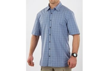 Image of 5.11 Tactical Covert Shirt Classic Short Sleeve - Ether - S 71198-673-S