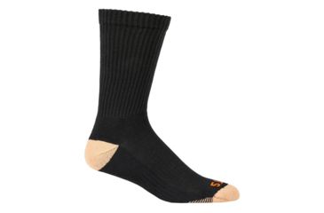 Image of 5.11 Tactical Cupron Year Round Crew Sock - Men's, Black, L/XL, 10042-019-L/XL