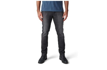 Image of 5.11 Tactical Defender-Flex Slim Jean w/7 Pockets - Mens, Stone Wash Charcoal, 38-36, 74465-150-38-36