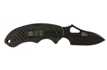 Image of 5.11 Tactical DTP Knife Clam, BLACK, 1 SZ 51115C0191SZ