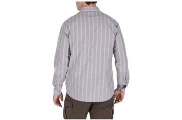 Image of 5.11 Tactical Echo Long Sleeve Shirt - Mens, Cinder Plaid, Large, 72494-583-L
