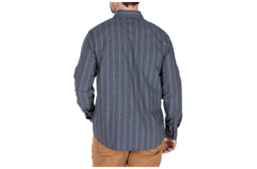 Image of 5.11 Tactical Echo Long Sleeve Shirt - Mens, Grey Blue Plaid, 2XL, 72494-577-2XL