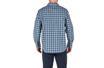 Image of 5.11 Tactical Echo Long Sleeve Shirt, Icelandic Plaid, 2XL, 72494-629-2XL