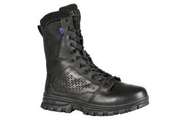 Image of 5.11 Tactical Evo 8in Insulated Boot w/Side Zipper - Men's, Black, 8.5R, 12348-019-8.5-R