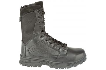 Image of 5.11 Tactical Evo 8in.Tactical Boots with Side Zipper, BLACK, 14 1231001914W