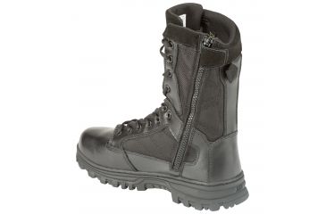 Image of 5.11 Tactical Evo 8in Waterproof Boots w/Side Zipper - Men's, Black, 9.5R, 12312-019-9.5-R