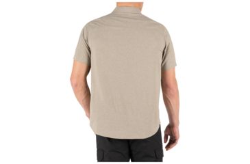 Image of 5.11 Tactical Evolution Short Sleeve Shirt - Mens, Khaki Heather, 2XL, 71387-363-2XL
