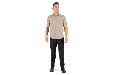 Image of 5.11 Tactical Evolution Short Sleeve Shirt - Mens, Khaki Heather, 2XL, 71387-363-2XL