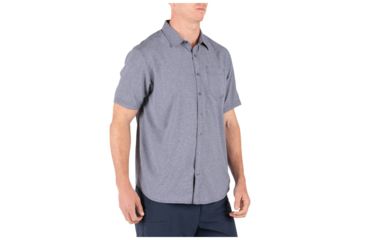 Image of 5.11 Tactical Evolution Short Sleeve Shirt - Mens, Mystic Heather, Extra Large, 71387-635-XL