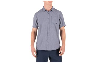 Image of 5.11 Tactical Evolution Short Sleeve Shirt - Mens, Mystic Heather, Extra Large, 71387-635-XL