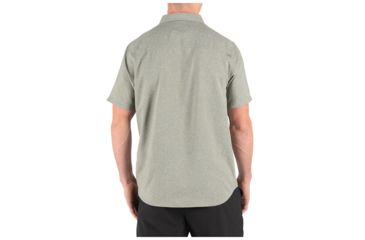 Image of 5.11 Tactical Evolution Short Sleeve Shirt - Mens, Sage Green Heather, Extra Small, 71387-824-XS