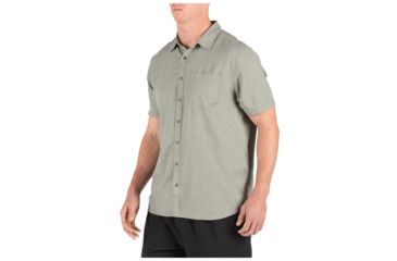 Image of 5.11 Tactical Evolution Short Sleeve Shirt - Mens, Sage Green Heather, Extra Small, 71387-824-XS
