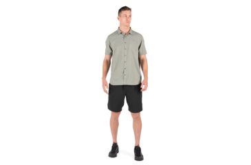 Image of 5.11 Tactical Evolution Short Sleeve Shirt - Mens, Sage Green Heather, Extra Small, 71387-824-XS