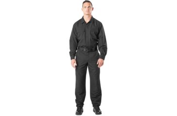 Image of 5.11 Tactical Fast-Tac TDU Long Sleeve Shirt - Men's, Black, 2XL, 72465-019-2XL