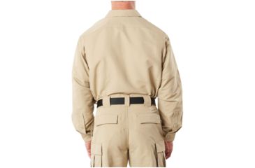 Image of 5.11 Tactical Fast-Tac TDU Long Sleeve Shirt - Men's, TDU Khaki, L, 72465-162-L