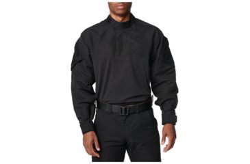Image of 5.11 Tactical Fast-Tac TDU Rapid Long Sleeve Shirt - Men's, Black, M, 72488-019-M