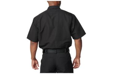 Image of 5.11 Tactical Fast Tac TDU Short Sleeve Shirt - Men's, Black, 2XL, 71379-019-2XL