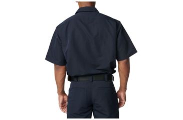Image of 5.11 Tactical Fast Tac TDU Short Sleeve Shirt - Mens, Dark Navy, Small 71379-724-S
