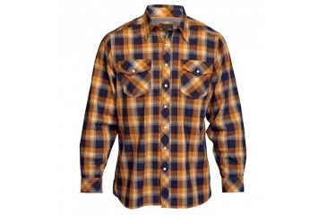 Image of 5.11 Tactical Flannel Long Sleeve Shirt - Wheat - M 72404-314-M