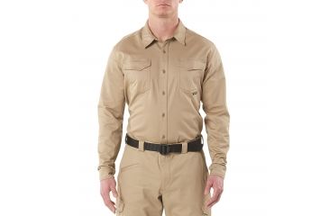 Image of 5.11 Tactical FR Utility Stretch Shirt, Khaki, M R 72099-055-M-R