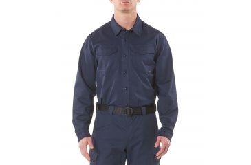 Image of 5.11 Tactical FR Utility Stretch Shirt, Dark Navy, XL R 72099-724-XL-R