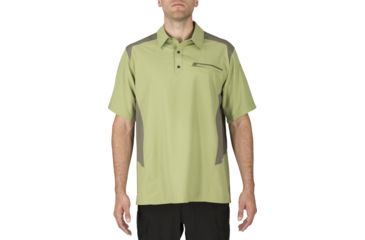 Image of 5.11 Tactical Freedom Flex Polo, MOSSTONE, S 71356-MOSSTONE-S